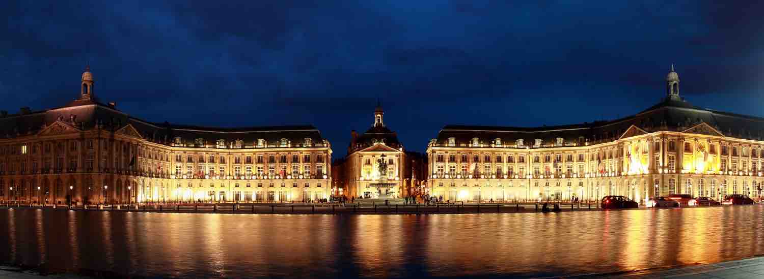 miroir d'eau à Bordeaux