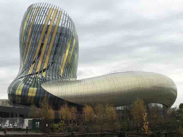 la cité du vin à Bordeaux