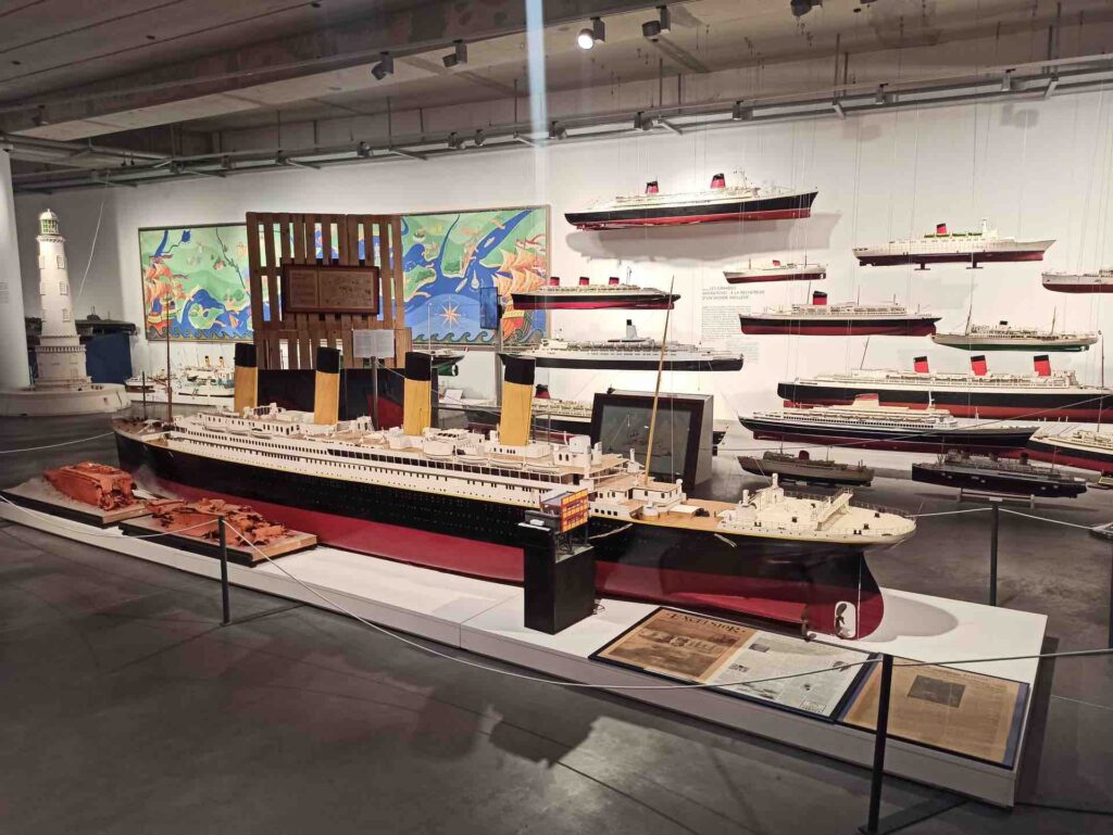 les maquettes de bateau du musée Mer Marine