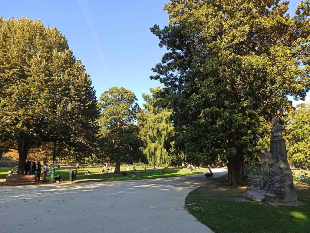 balade jardin public de Bordeaux